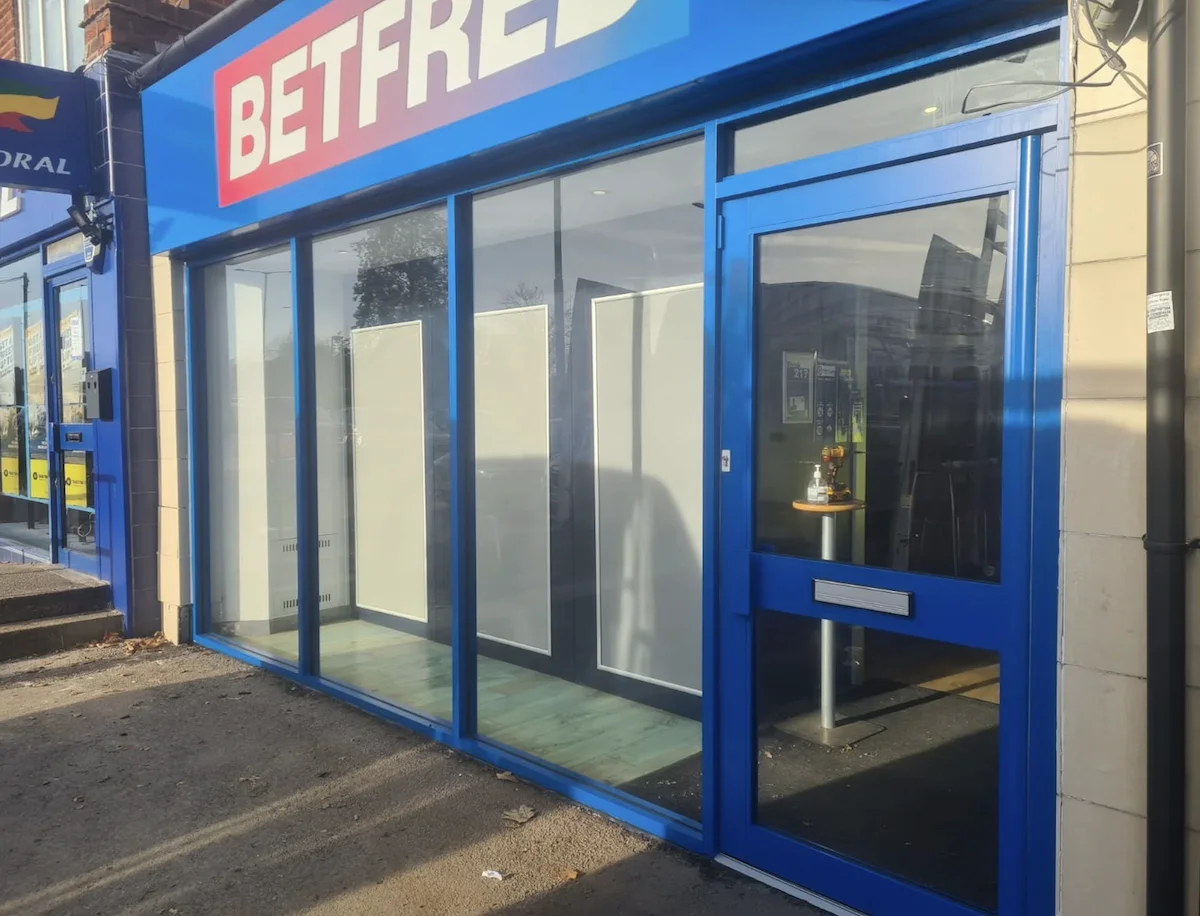 Bet Fred Shopfront Cardiff